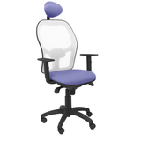 Silla de oficina Piqueras y Crespo Jorquera Malla + Bali - Ref. fabricante 15SBBALI200C - Azul Claro