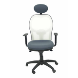 Silla de oficina Piqueras y Crespo Jorquera Malla + Bali - Ref. fabricante 15SBBALI200C - Gris Oscuro