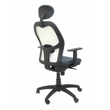 Silla de oficina Piqueras y Crespo Jorquera Malla + Bali - Ref. fabricante 15SBBALI200C - Gris Oscuro