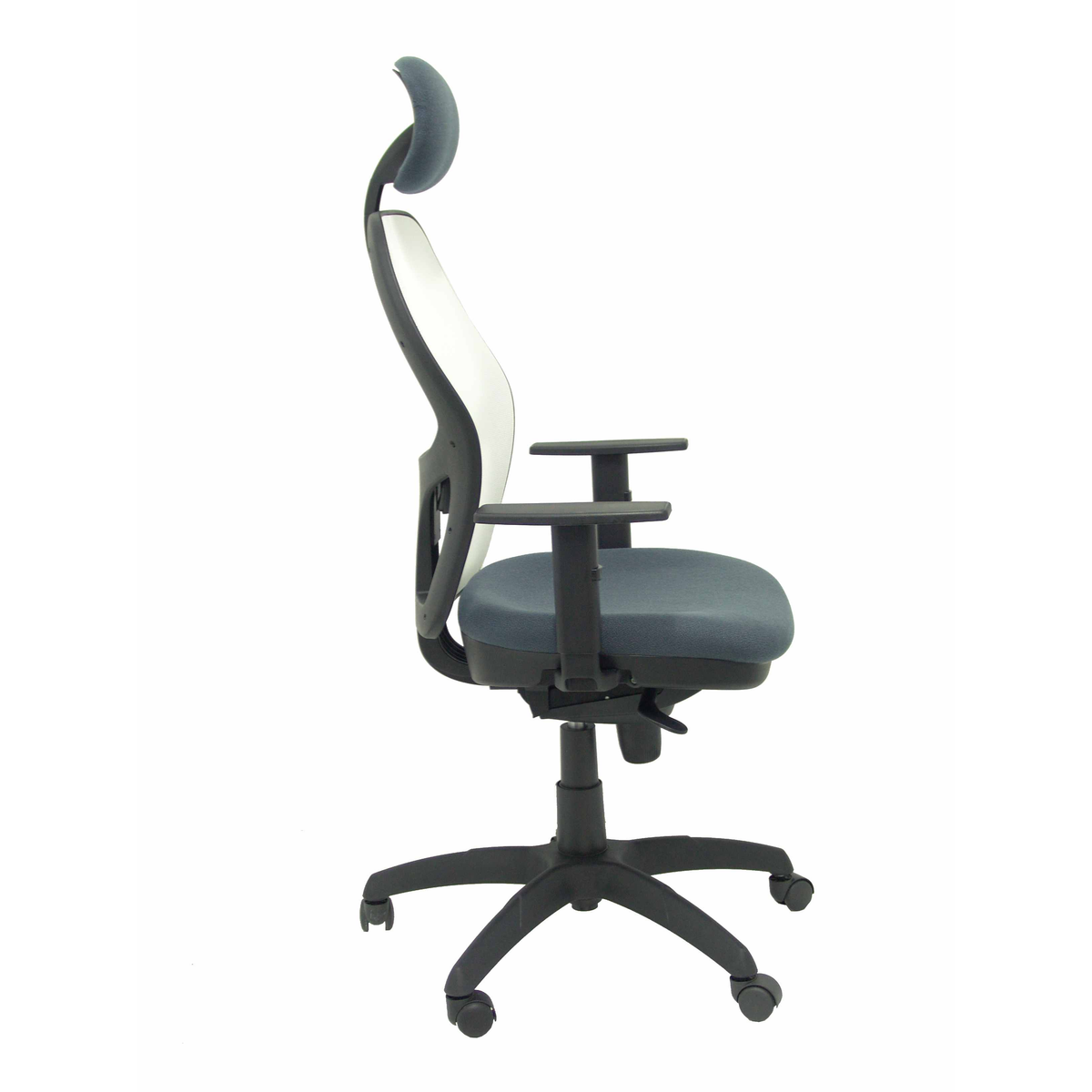 Silla de oficina Piqueras y Crespo Jorquera Malla + Bali - Ref. fabricante 15SBBALI200C - Gris Oscuro