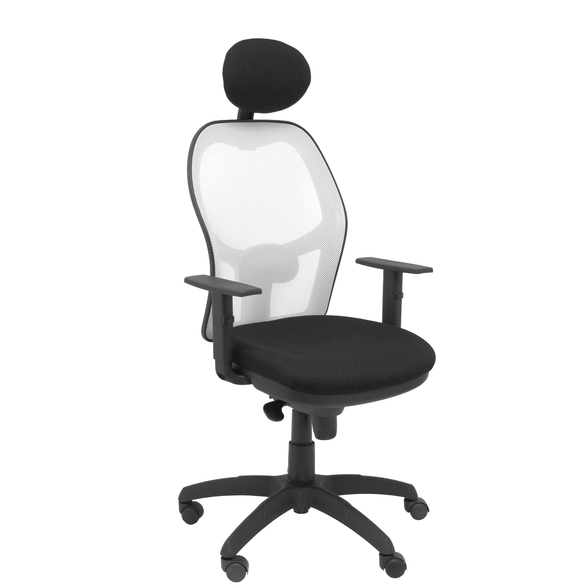 Silla de oficina Piqueras y Crespo Jorquera Malla + Bali - Ref. fabricante 15SBBALI200C - Negro