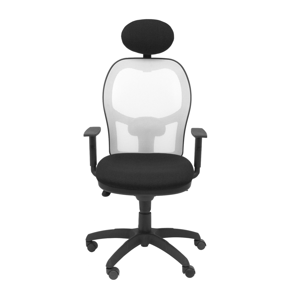 Silla de oficina Piqueras y Crespo Jorquera Malla + Bali - Ref. fabricante 15SBBALI200C - Negro