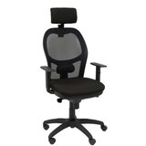 Silla de oficina Piqueras y Crespo Jorquera Malla + Bali - Ref. fabricante 15SM840B200B10CRNCR - Negro