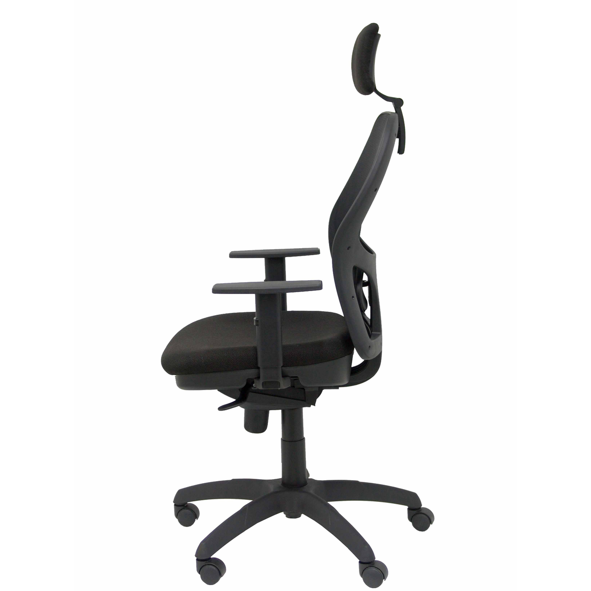 Silla de oficina Piqueras y Crespo Jorquera Malla + Bali - Ref. fabricante 15SM840B200B10CRNCR - Negro