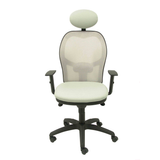 Silla de oficina Piqueras y Crespo Jorquera Malla + Bali - Ref. fabricante 15SABALI100C - Gris / Gris Claro
