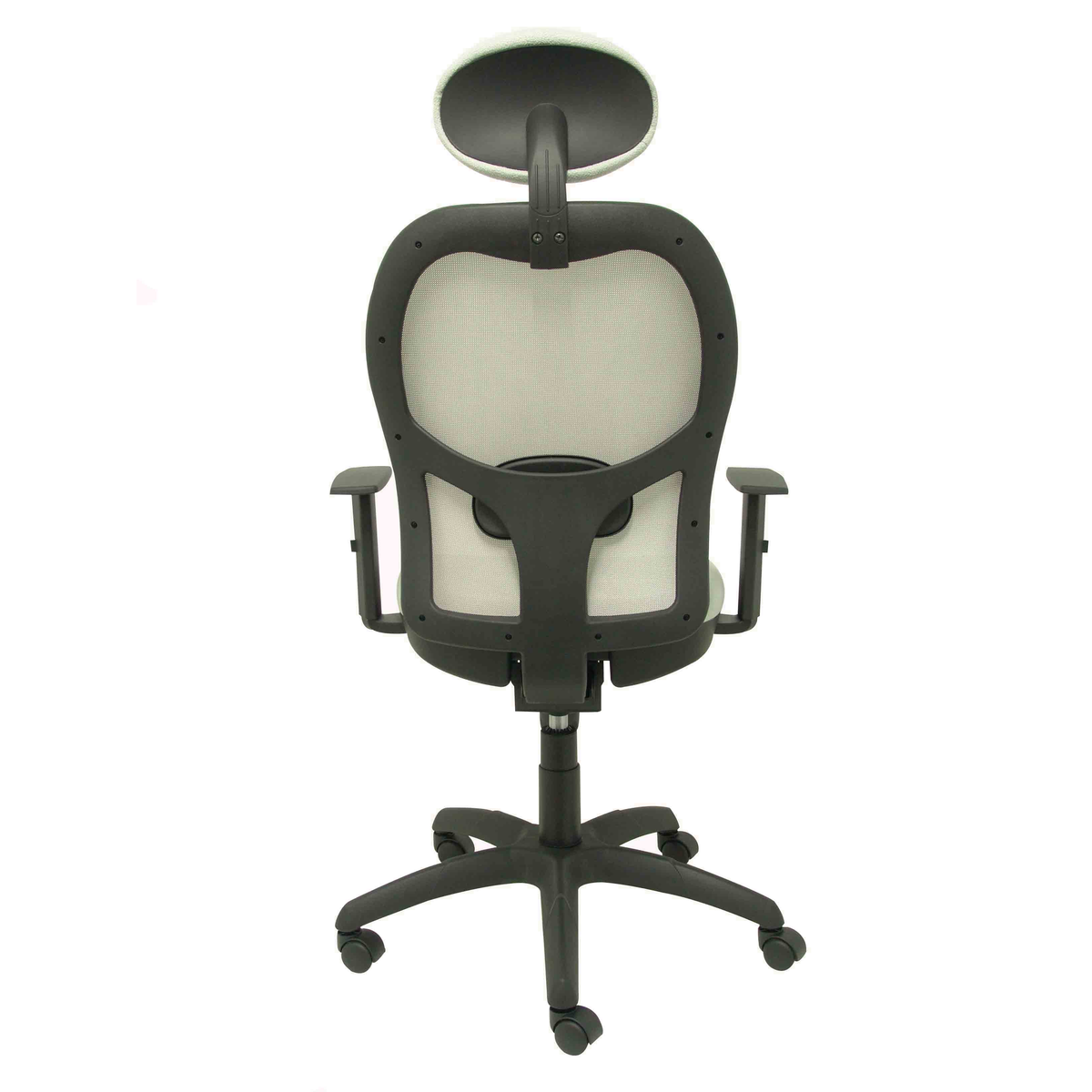 Silla de oficina Piqueras y Crespo Jorquera Malla + Bali - Ref. fabricante 15SABALI100C - Gris / Gris Claro