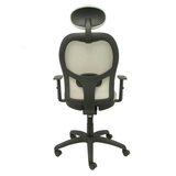 Silla de oficina Piqueras y Crespo Jorquera Malla + Bali - Ref. fabricante 15SABALI100C - Gris / Gris Claro