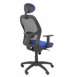 Silla de oficina Piqueras y Crespo Jorquera Malla + Bali - Ref. fabricante 15SNBALI100C - Azul
