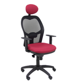 Silla de oficina Piqueras y Crespo Jorquera Malla + Bali - Ref. fabricante 15SNBALI100C - Granate