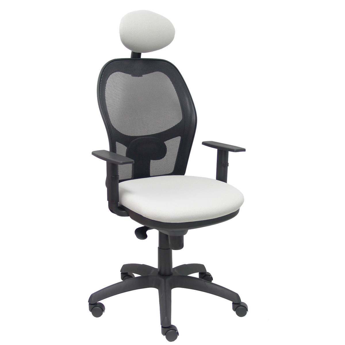 Silla de oficina Piqueras y Crespo Jorquera Malla + Bali - Ref. fabricante 15SNBALI100C - Gris Claro