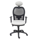Silla de oficina Piqueras y Crespo Jorquera Malla + Bali - Ref. fabricante 15SNBALI100C - Gris Claro