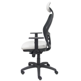 Silla de oficina Piqueras y Crespo Jorquera Malla + Bali - Ref. fabricante 15SNBALI100C - Gris Claro