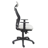 Silla de oficina Piqueras y Crespo Jorquera Malla + Bali - Ref. fabricante 15SNBALI100C - Gris Claro