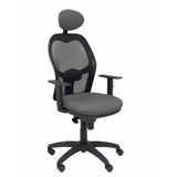 Silla de oficina Piqueras y Crespo Jorquera Malla + Bali - Ref. fabricante 15SNBALI100C - Gris Oscuro