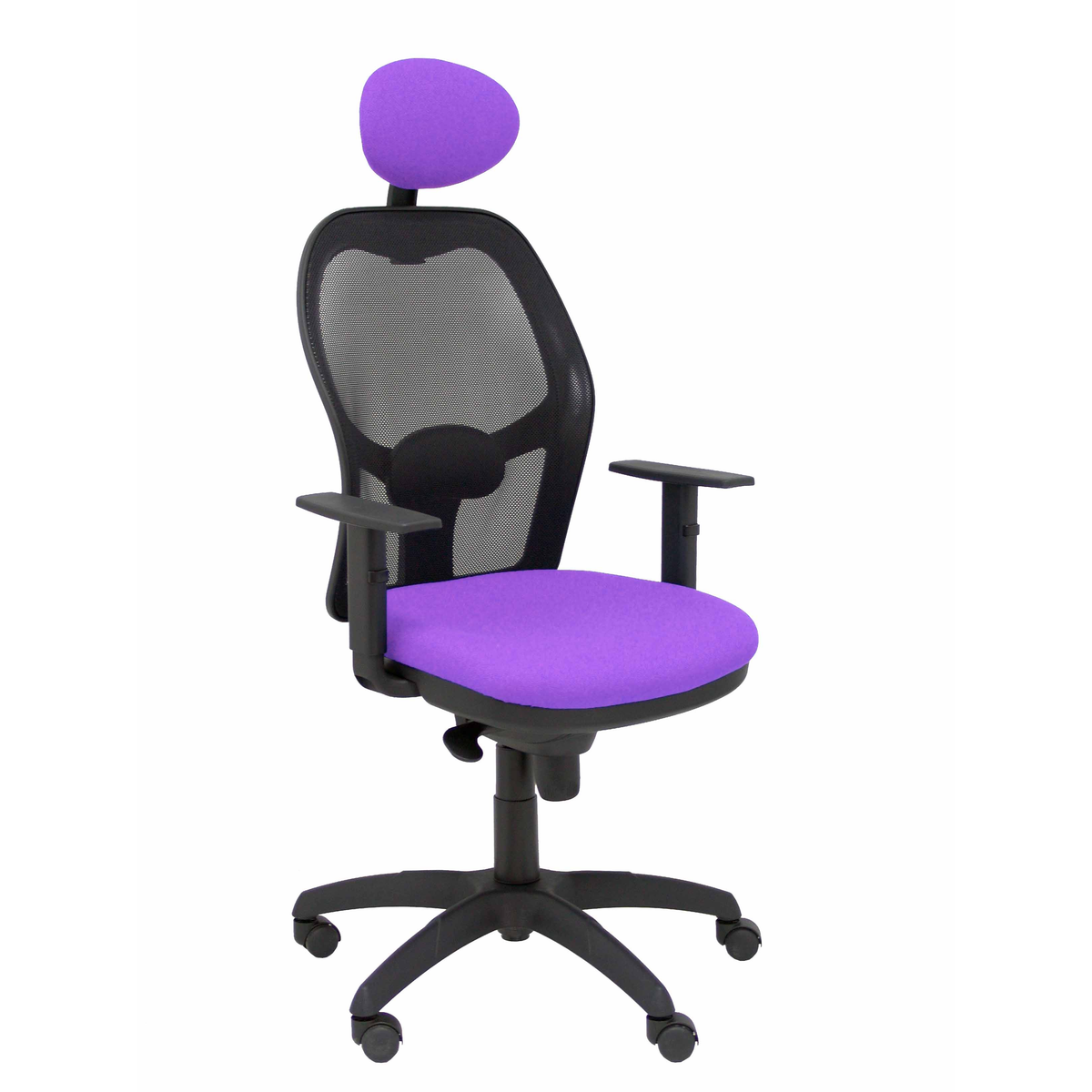 Silla de oficina Piqueras y Crespo Jorquera Malla + Bali - Ref. fabricante 15SNBALI100C - Lila