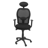 Silla de oficina Piqueras y Crespo Jorquera Malla + Bali - Ref. fabricante 15SNBALI100C - Negro