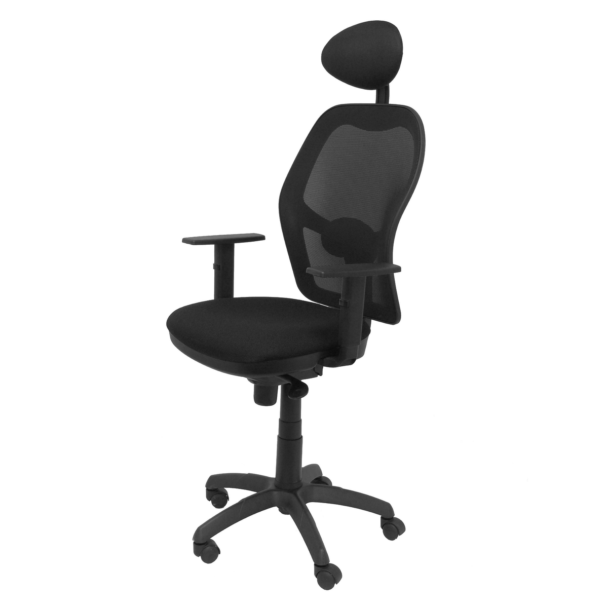 Silla de oficina Piqueras y Crespo Jorquera Malla + Bali - Ref. fabricante 15SNBALI100C - Negro