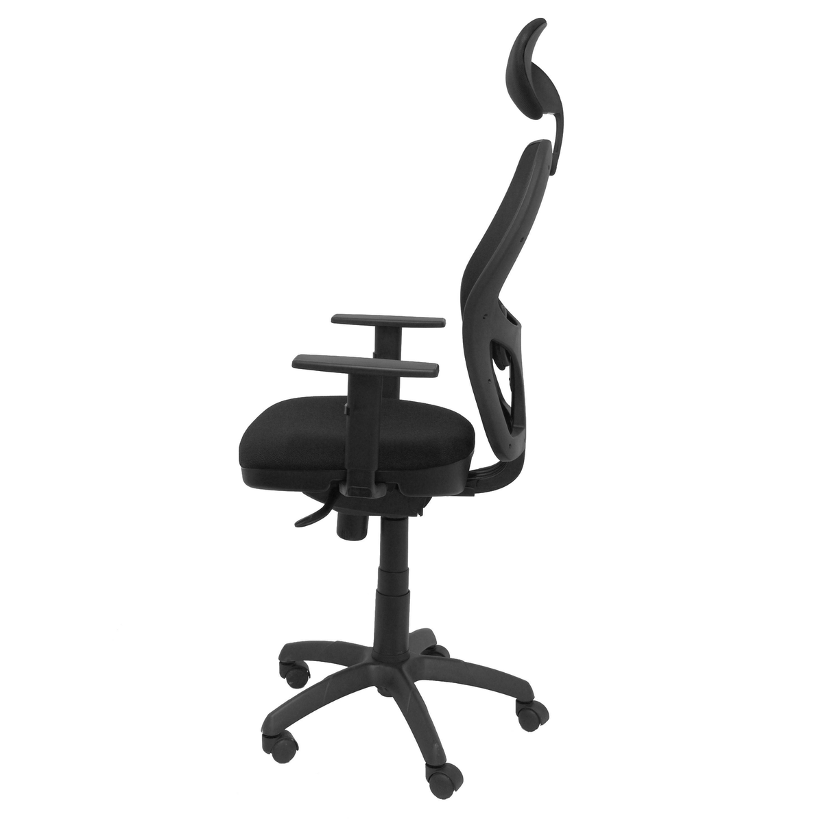Silla de oficina Piqueras y Crespo Jorquera Malla + Bali - Ref. fabricante 15SNBALI100C - Negro