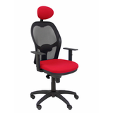 Silla de oficina Piqueras y Crespo Jorquera Malla + Bali - Ref. fabricante 15SNBALI100C - Rojo