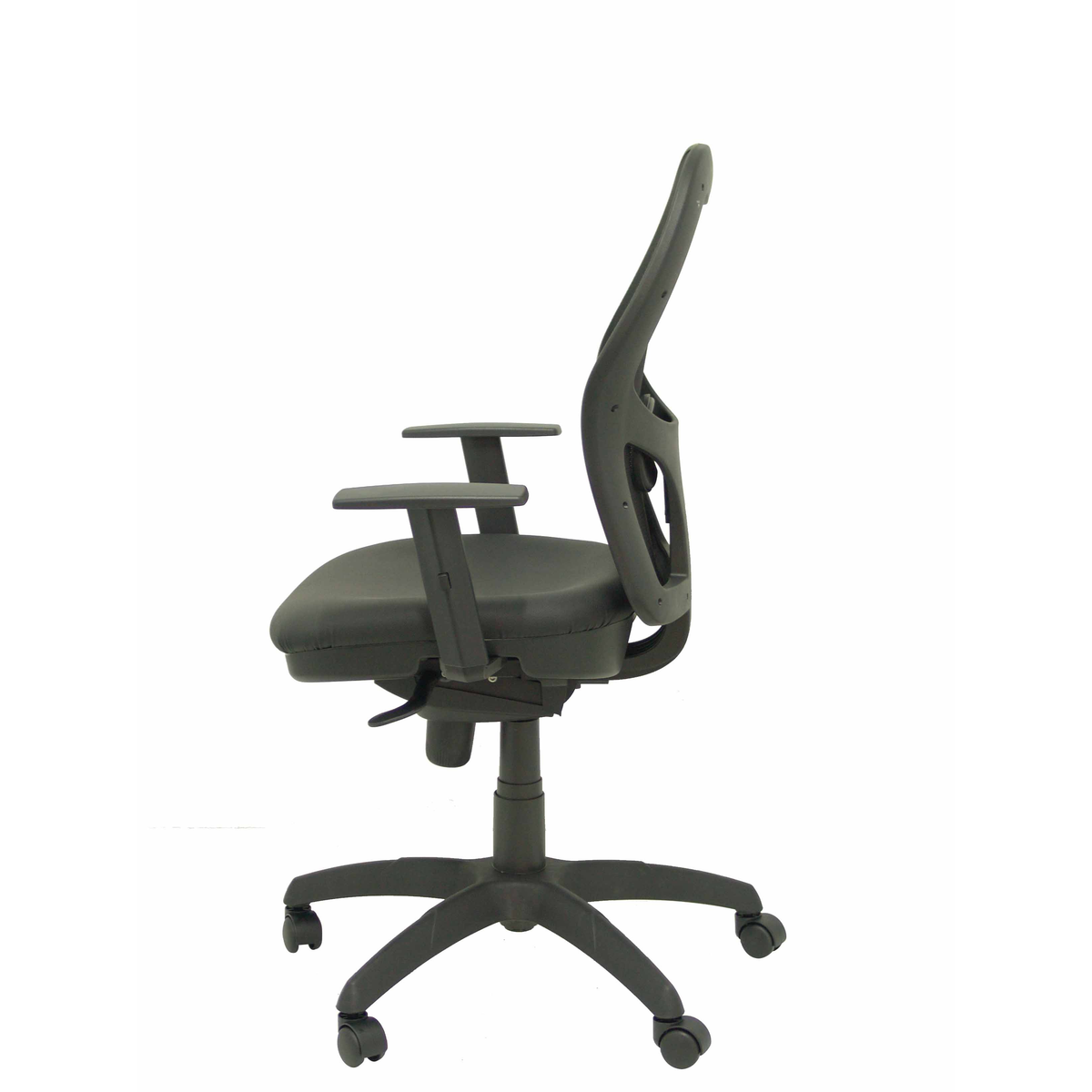 Silla de oficina Piqueras y Crespo Jorquera Malla + Similpiel - Negro