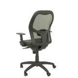 Silla de oficina Piqueras y Crespo Jorquera Malla + Similpiel - Negro