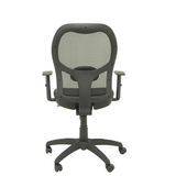 Silla de oficina Piqueras y Crespo Jorquera Malla + Similpiel - Negro