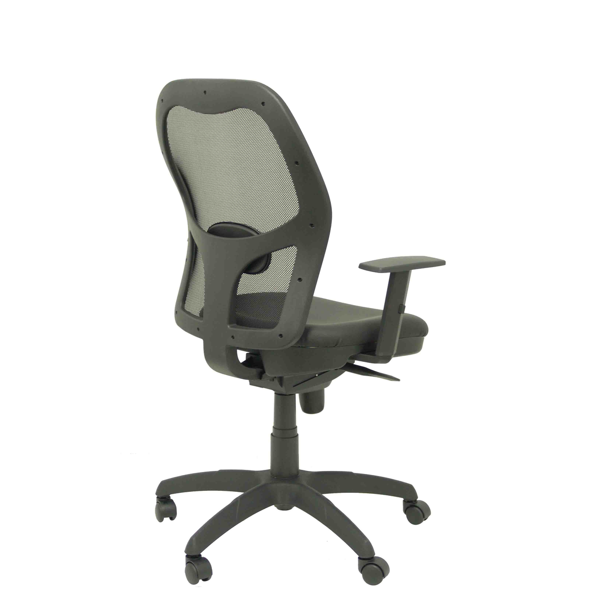 Silla de oficina Piqueras y Crespo Jorquera Malla + Similpiel - Negro