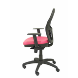 Silla de oficina Piqueras y Crespo Jorquera Malla + Similpiel - Rosa