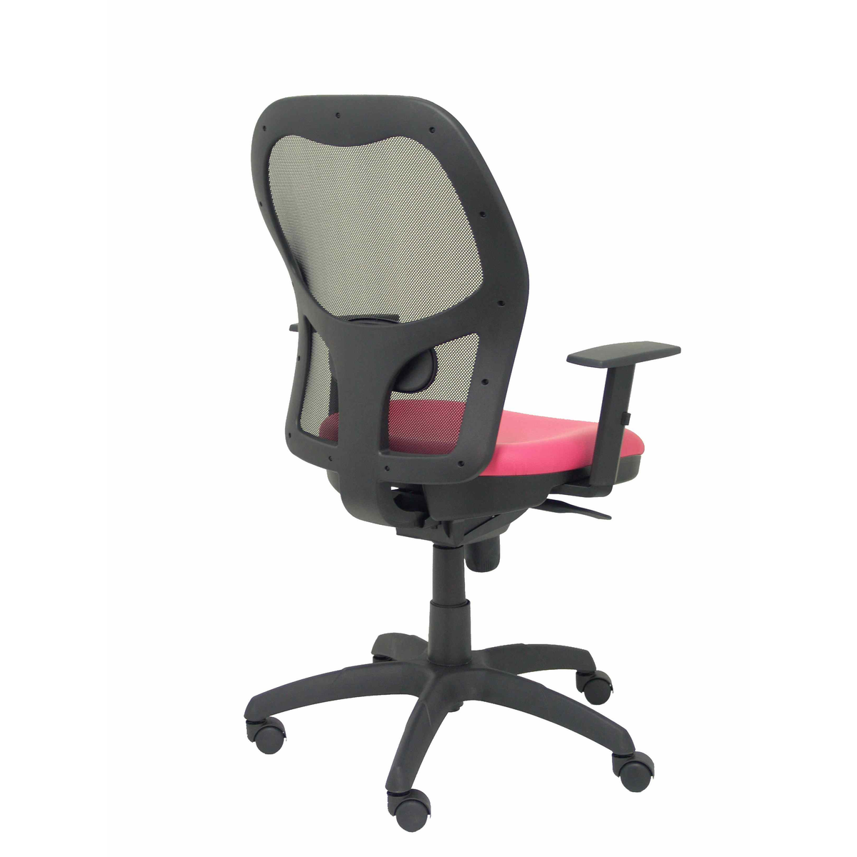Silla de oficina Piqueras y Crespo Jorquera Malla + Similpiel - Rosa