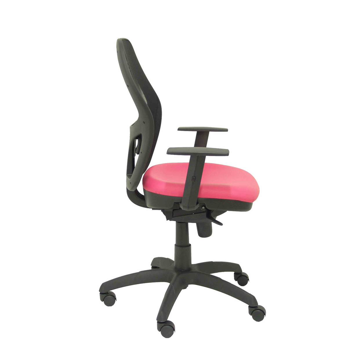 Silla de oficina Piqueras y Crespo Jorquera Malla + Similpiel - Rosa