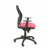 Silla de oficina Piqueras y Crespo Jorquera Malla + Similpiel - Rosa