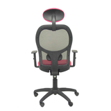 Silla de oficina Piqueras y Crespo Jorquera Malla + Similpiel - Cabecero - Rosa