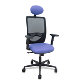 Silla de oficina Piqueras y Crespo Zulema Malla + Bali - Ref. fabricante 390SM840B100B2DB68R65C - Azul Claro