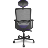 Silla de oficina Piqueras y Crespo Zulema Malla + Bali - Ref. fabricante 390SM840B100B2DB68R65C - Lila