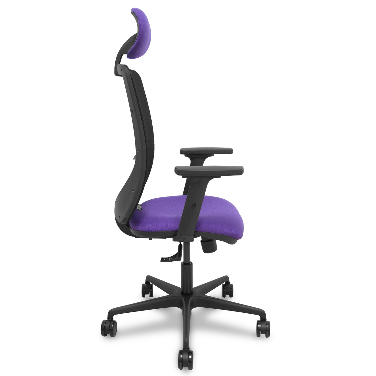 Silla de oficina Piqueras y Crespo Zulema Malla + Bali - Ref. fabricante 390SM840B100B2DB68R65C - Lila