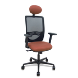 Silla de oficina Piqueras y Crespo Zulema Malla + Bali - Ref. fabricante 390SM840B100B2DB68R65C - Marron