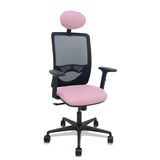 Silla de oficina Piqueras y Crespo Zulema Malla + Bali - Ref. fabricante 390SM840B100B2DB68R65C - Rosa