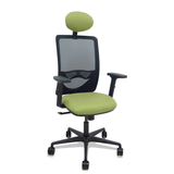Silla de oficina Piqueras y Crespo Zulema Malla + Bali - Ref. fabricante 390SM840B100B2DB68R65C - Verde Oliva