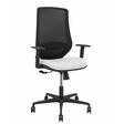 Silla de oficina Piqueras y Crespo Mardos Malla + Bali - Sincro · Brazos regulables - Tonos - Blanco