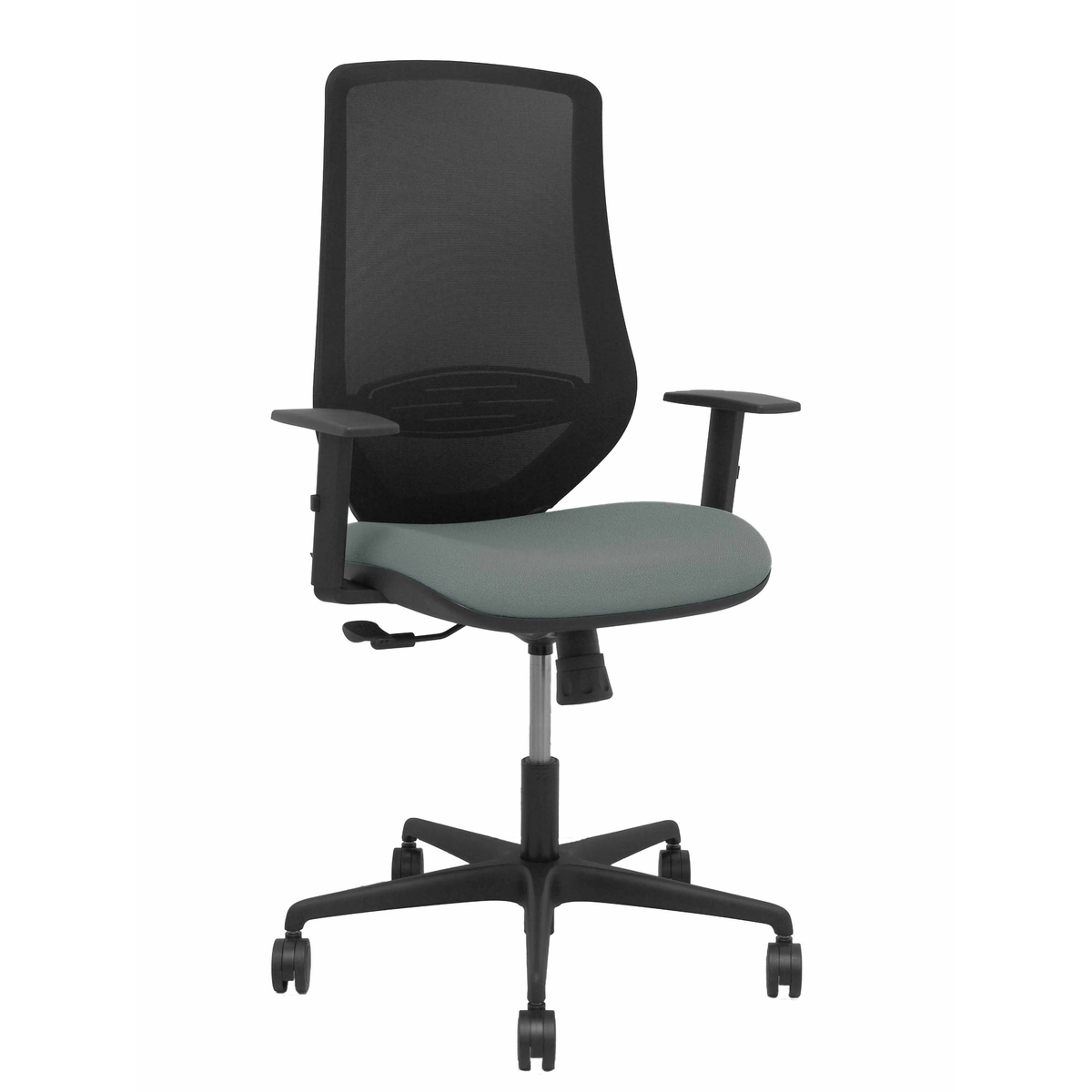 Silla de oficina Piqueras y Crespo Mardos Malla + Bali - Sincro · Brazos regulables - Tonos - Gris