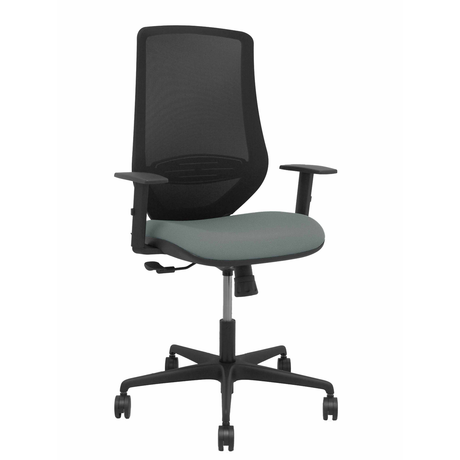 Silla de oficina Piqueras y Crespo Mardos Malla + Bali - Sincro · Brazos regulables - Tonos - Gris