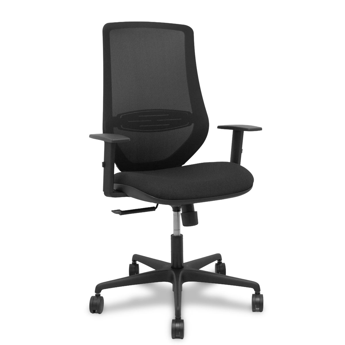 Silla de oficina Piqueras y Crespo Mardos Malla + Bali - Sincro · Brazos regulables - Tonos - Negro