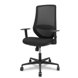 Silla de oficina Piqueras y Crespo Mardos Malla + Bali - Sincro · Brazos regulables - Tonos - Negro