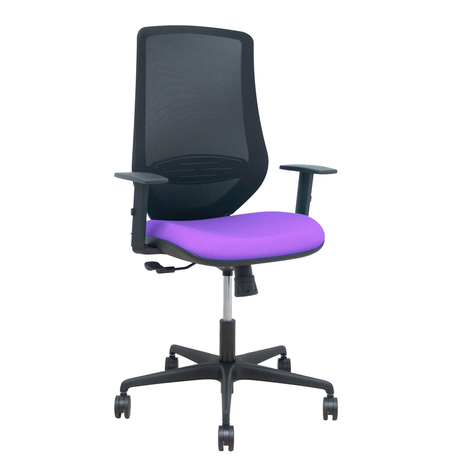 Silla de oficina Piqueras y Crespo Mardos Malla + Bali - Sincro · Brazos regulables - Colores - Lila