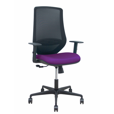 Silla de oficina Piqueras y Crespo Mardos Malla + Bali - Sincro · Brazos regulables - Colores - Morado