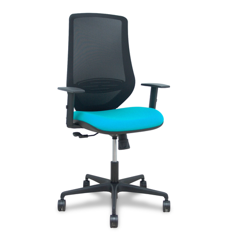 Silla de oficina Piqueras y Crespo Mardos Malla + Bali - Sincro · Brazos regulables - Colores - Turquesa
