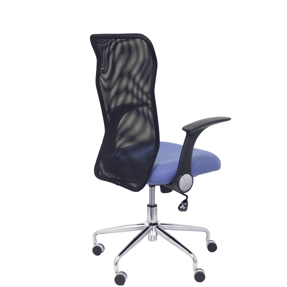 Silla de oficina Piqueras y Crespo Minaya Malla + Bali - Ref. fabricante 4031BALI10 - Negro / Azul Claro