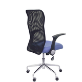 Silla de oficina Piqueras y Crespo Minaya Malla + Bali - Ref. fabricante 4031BALI10 - Negro / Azul Claro