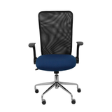 Silla de oficina Piqueras y Crespo Minaya Malla + Bali - Ref. fabricante 4031BALI10 - Negro / Azul Marino