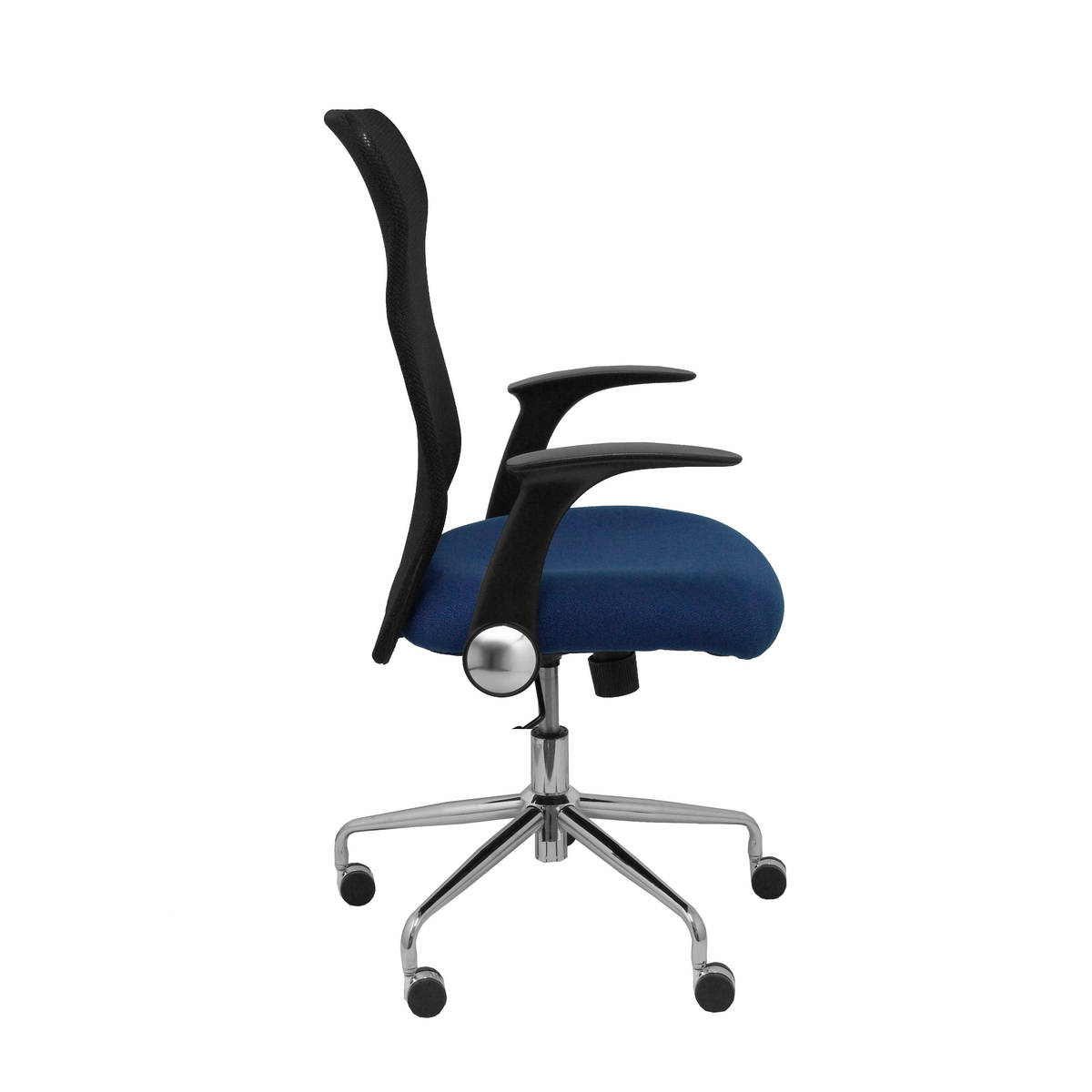 Silla de oficina Piqueras y Crespo Minaya Malla + Bali - Ref. fabricante 4031BALI10 - Negro / Azul Marino
